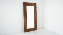 Contemporary Wooden Mirror, Italy