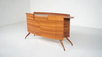 id-Century Oval Sideboard by Cecotti Collezioni