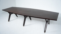 Large Conference Table Tolomeo by Ennio Fazioli for MIM, 1960s