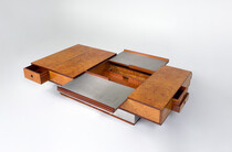 Mid-Century Coffee Table attributed to Guido Faleschini, Italy, 1970s