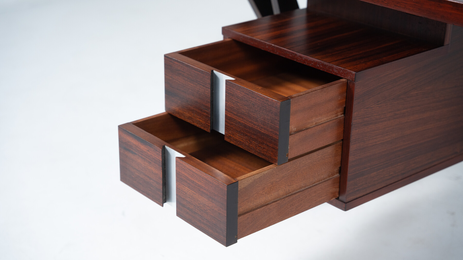Mid-Century Modern Desk by Ico Parisi for Mim Roma, Italy, 1950s