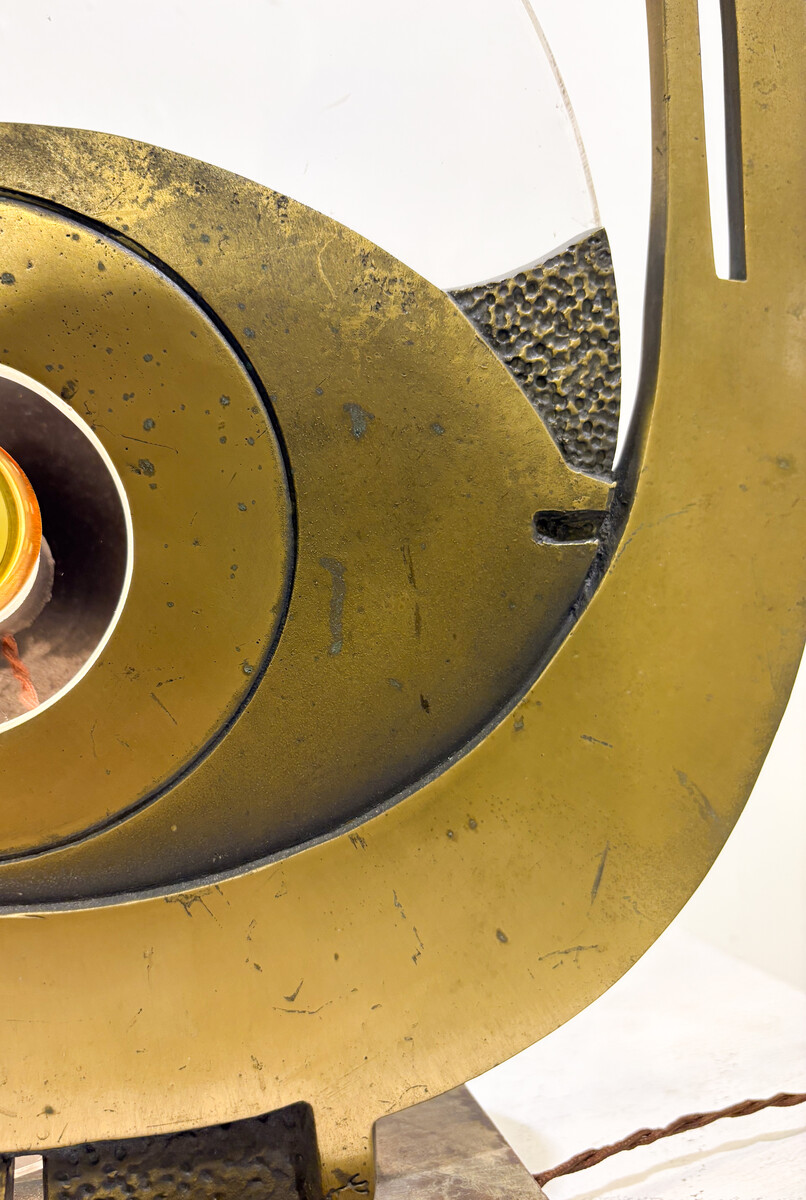 Mid-Century Table Lamp by Giuseppe Calonaci, Italy, 1970s