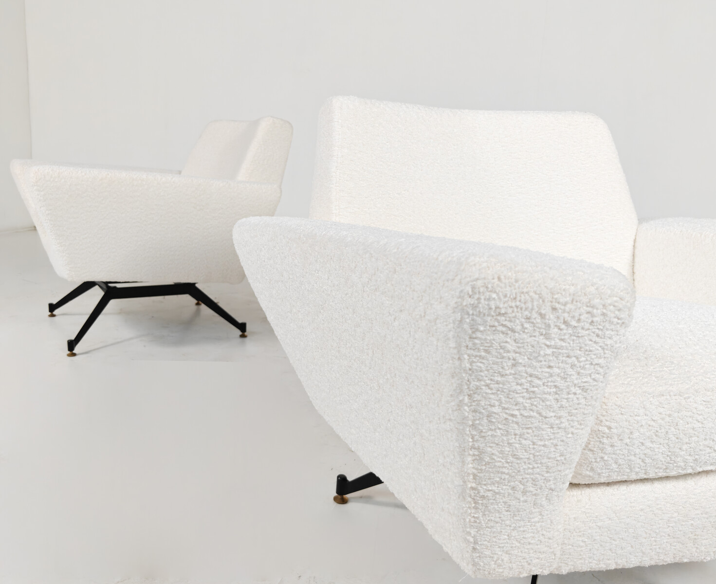 Pair of Armchairs by Studio Tecnico A.P.A, circa 1950