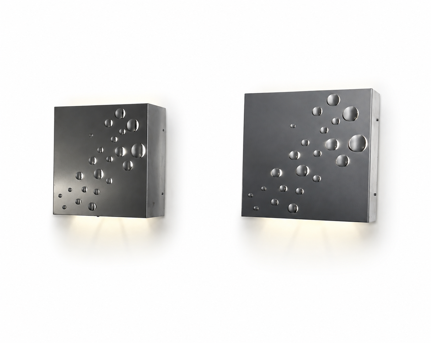 Pair of wall lights Star Shower, Raak Amsterdam, 1960s