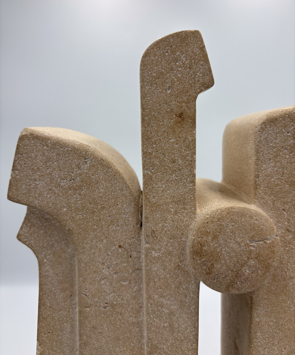 « Germination »  by Yasuo Mizui ( 1925-2008) , Stone, 1975 