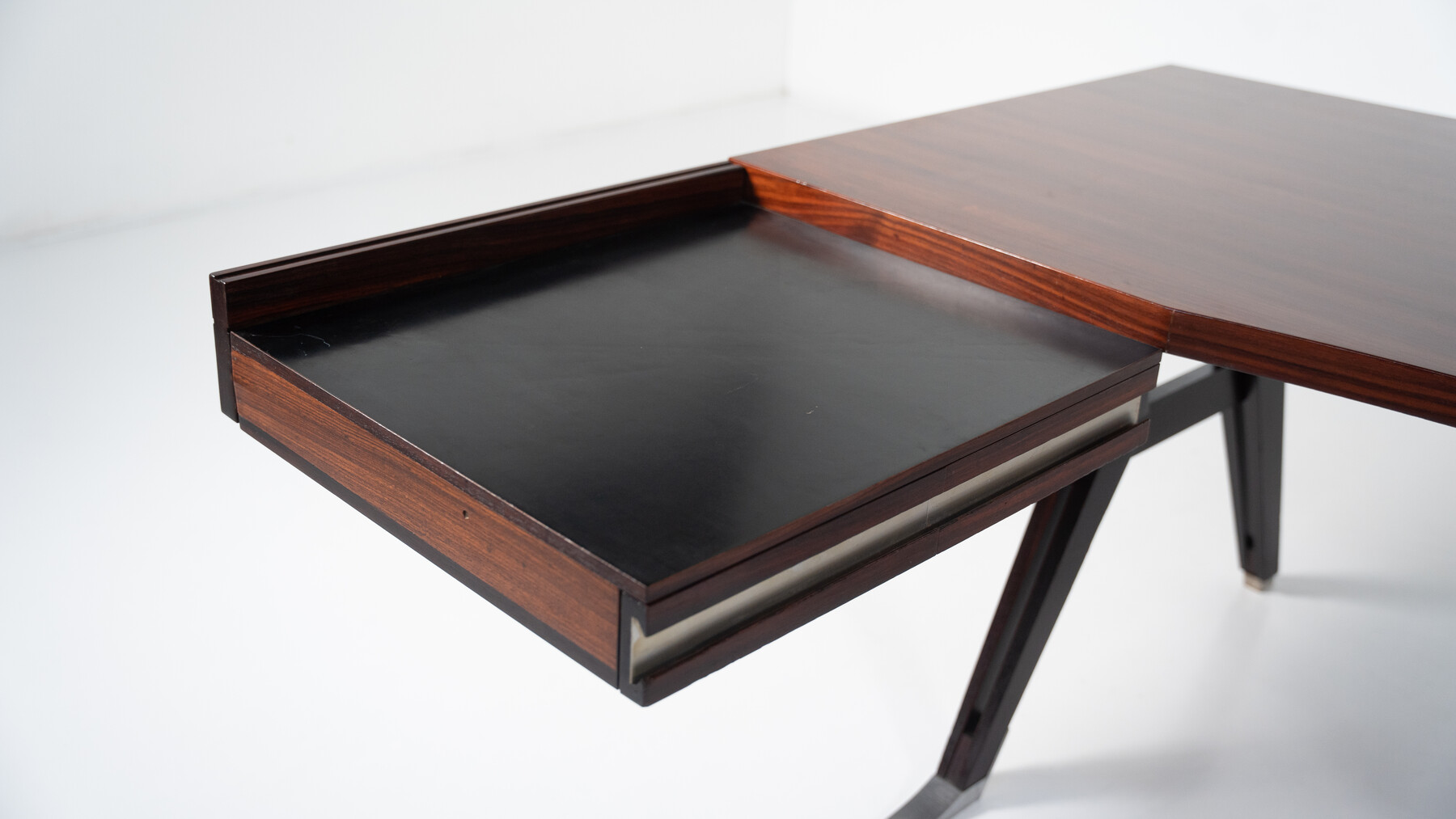 Mid-Century Modern Desk by Ico Parisi for Mim Roma, Italy, 1950s
