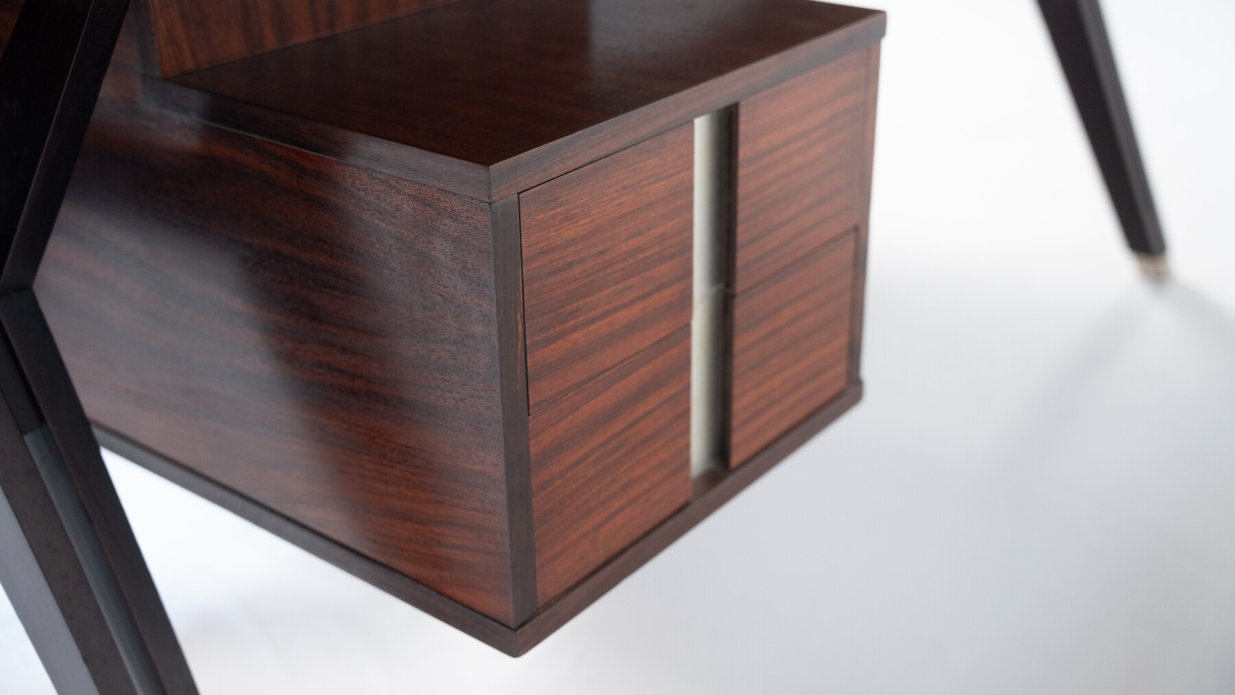 Mid-Century Modern Desk by Ico Parisi for Mim Roma, Italy, 1950s