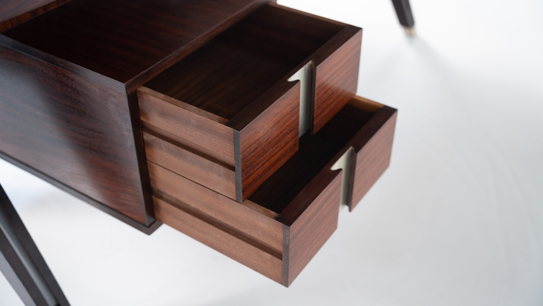 Mid-Century Modern Desk by Ico Parisi for Mim Roma, Italy, 1950s