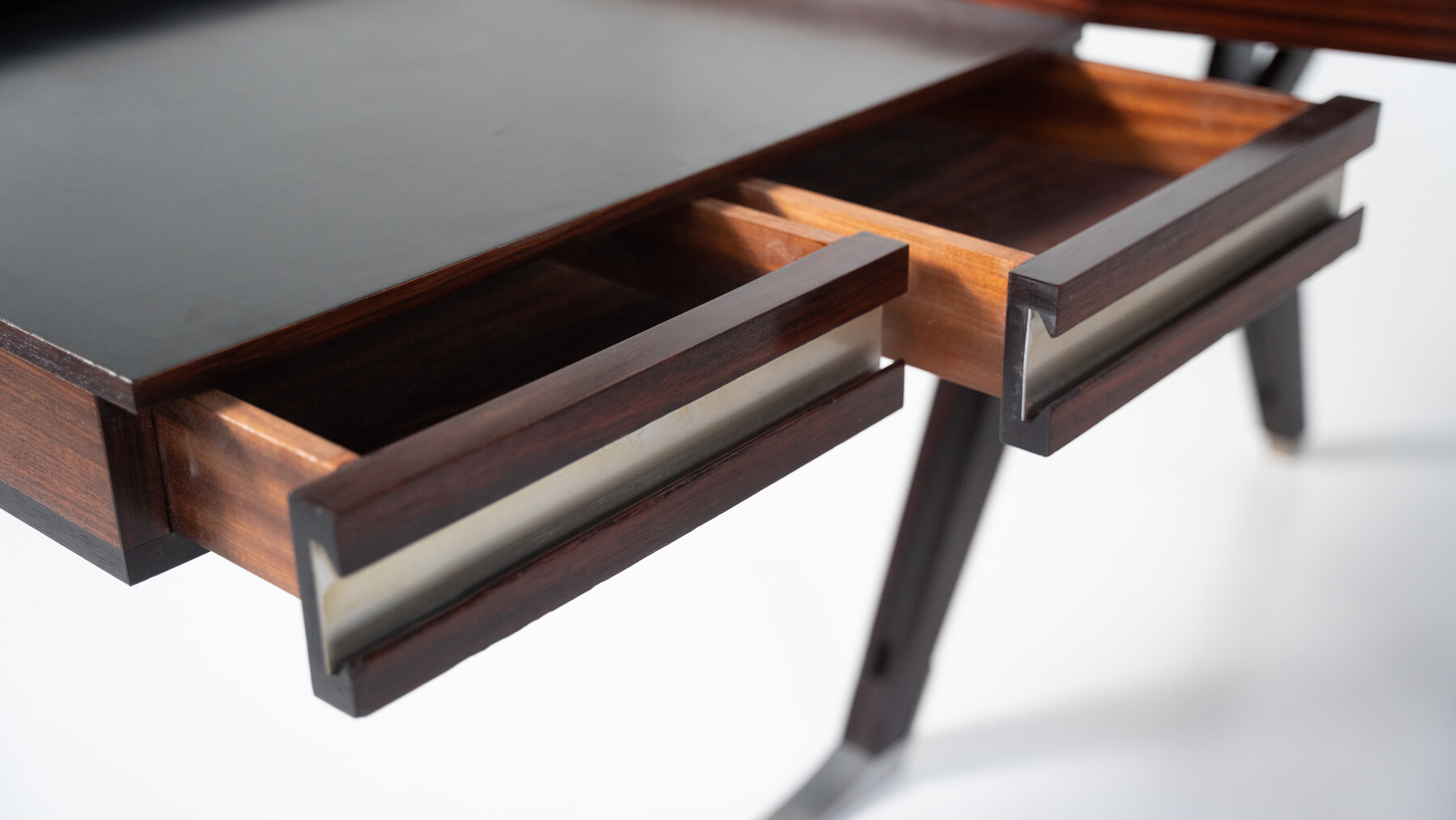 Mid-Century Modern Desk by Ico Parisi for Mim Roma, Italy, 1950s