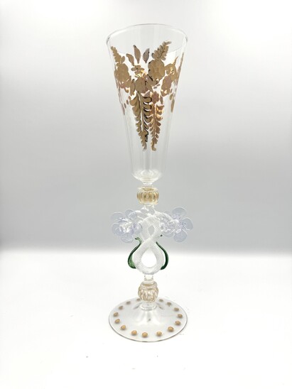 8 Venetian glasses