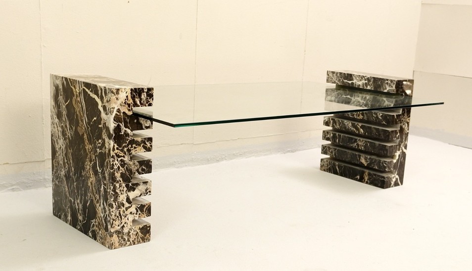 Adjustable height table model '725 Oberon' by S.Bertoldi