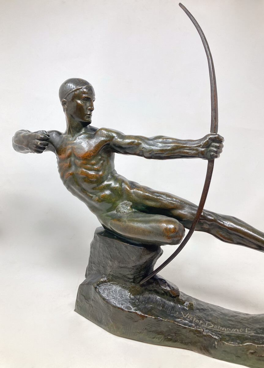 Art Deco Archer Sculpture by Victor Demanet (1895-1964), Belgium , 1930s