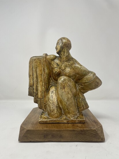 Art Deco Plaster Sculpture