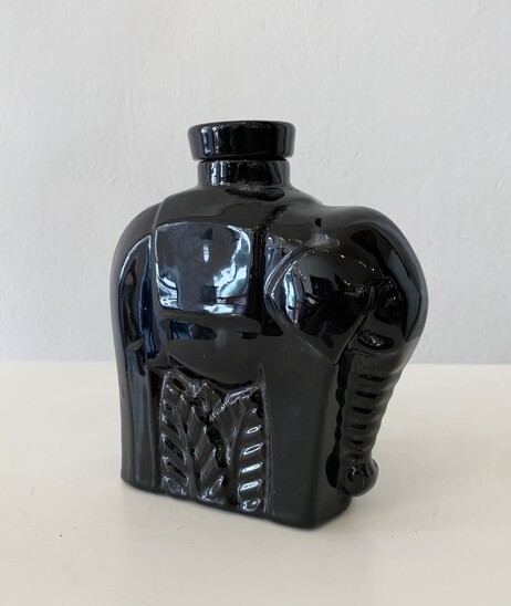 Art Deco Terracotta Elephant Bottle