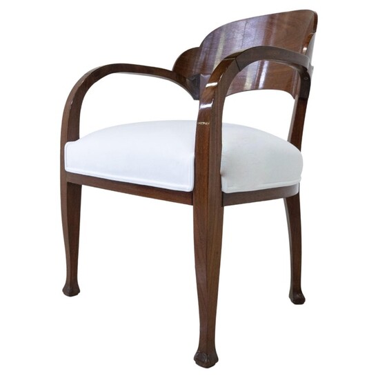 Art Nouveau Armchair by Henry Van de Velde, Belgium, 1908