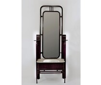 Art Nouveau Hall Stand in the Style of Joseph Hoffmann, 1930s