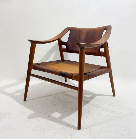 'Bambi' Armchair by Rolf Rastas & Adolf Relling For Gustav Bahus, 1940S