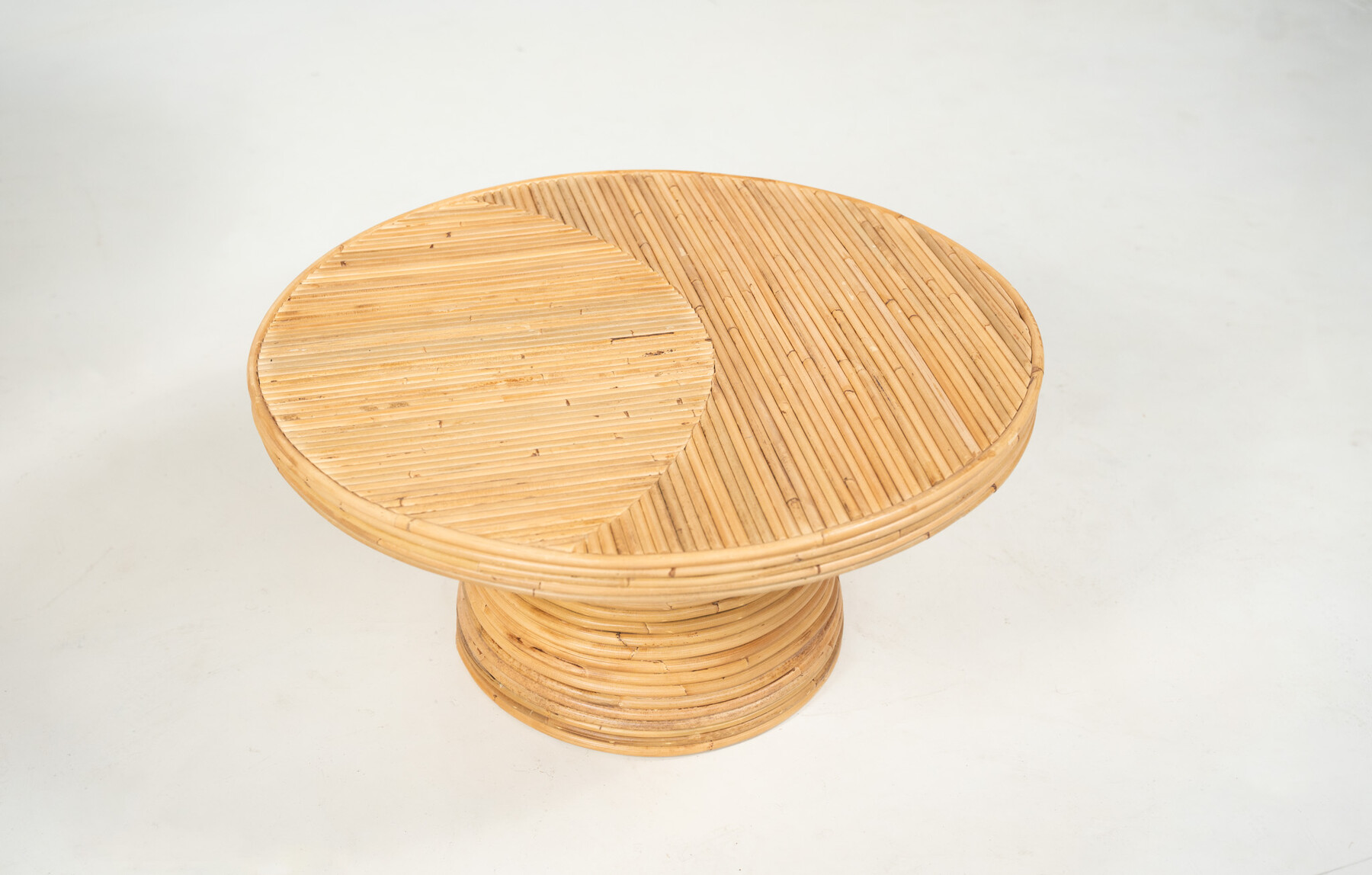 Bamboo Side Table, Italy - 2 Available