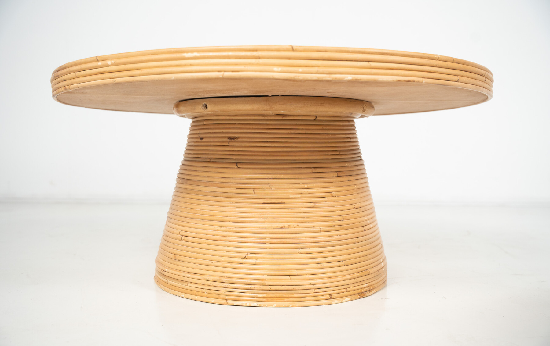 Bamboo Side Table, Italy - 2 Available