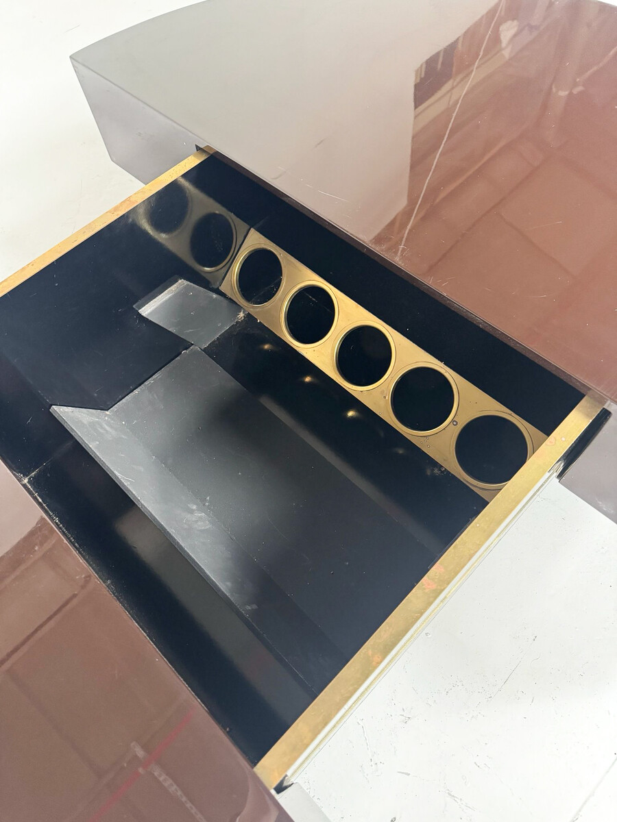 Bar/Coffee Table by Jean Claude Mahey, 1970s