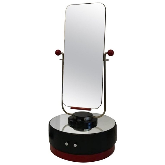 Belgian modulable modernist mirror C.1930