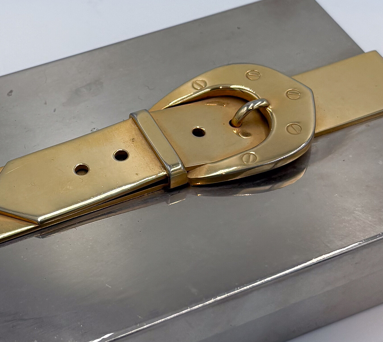 Belt Buckle Metal Box
