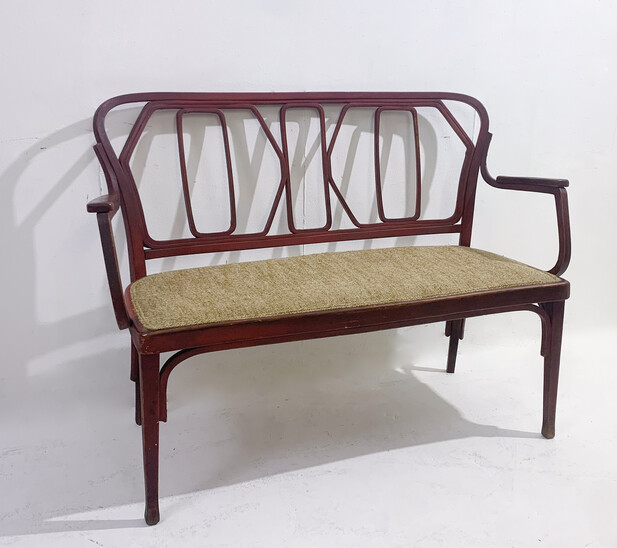 Bentwood Bench by Thonet, Austria, 1900s Art Nouveau