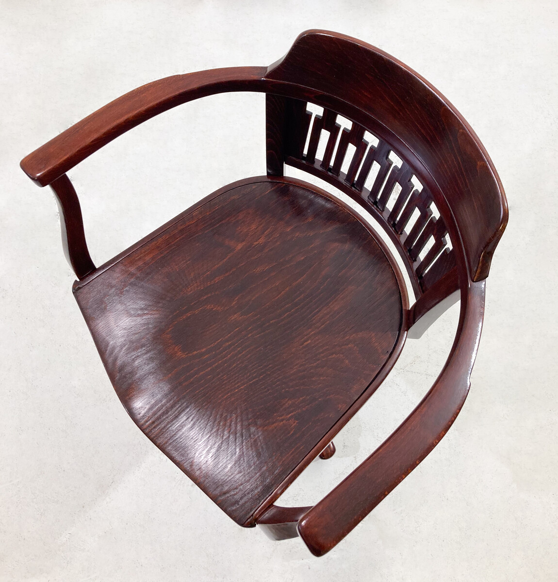 Bentwood Office Chair Otto Wagner for Thonet, 1930s