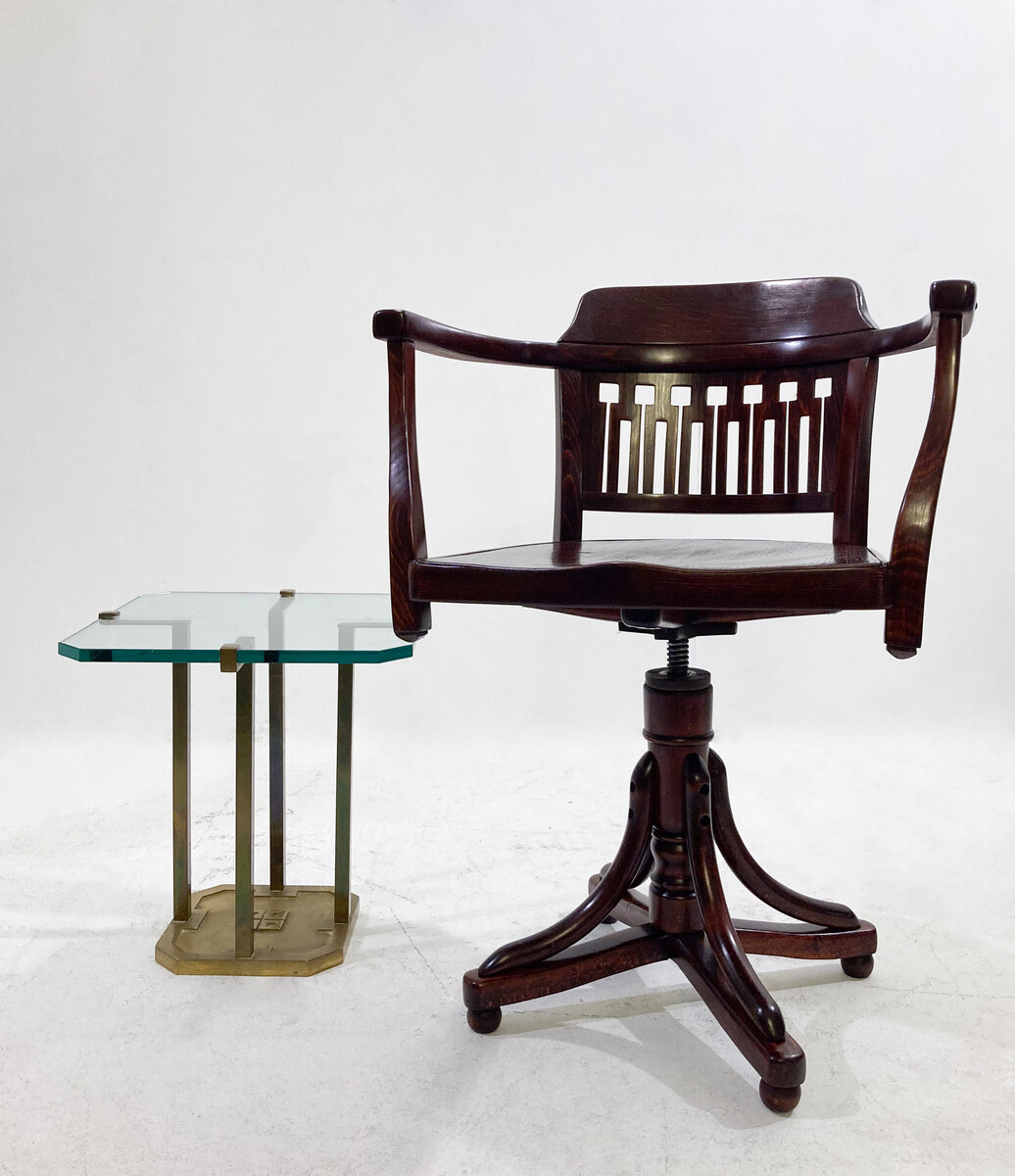 Bentwood Office Chair Otto Wagner for Thonet, 1930s