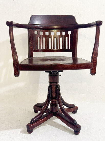 Bentwood Office Chair, Otto Wagner for Thonet, 1930s