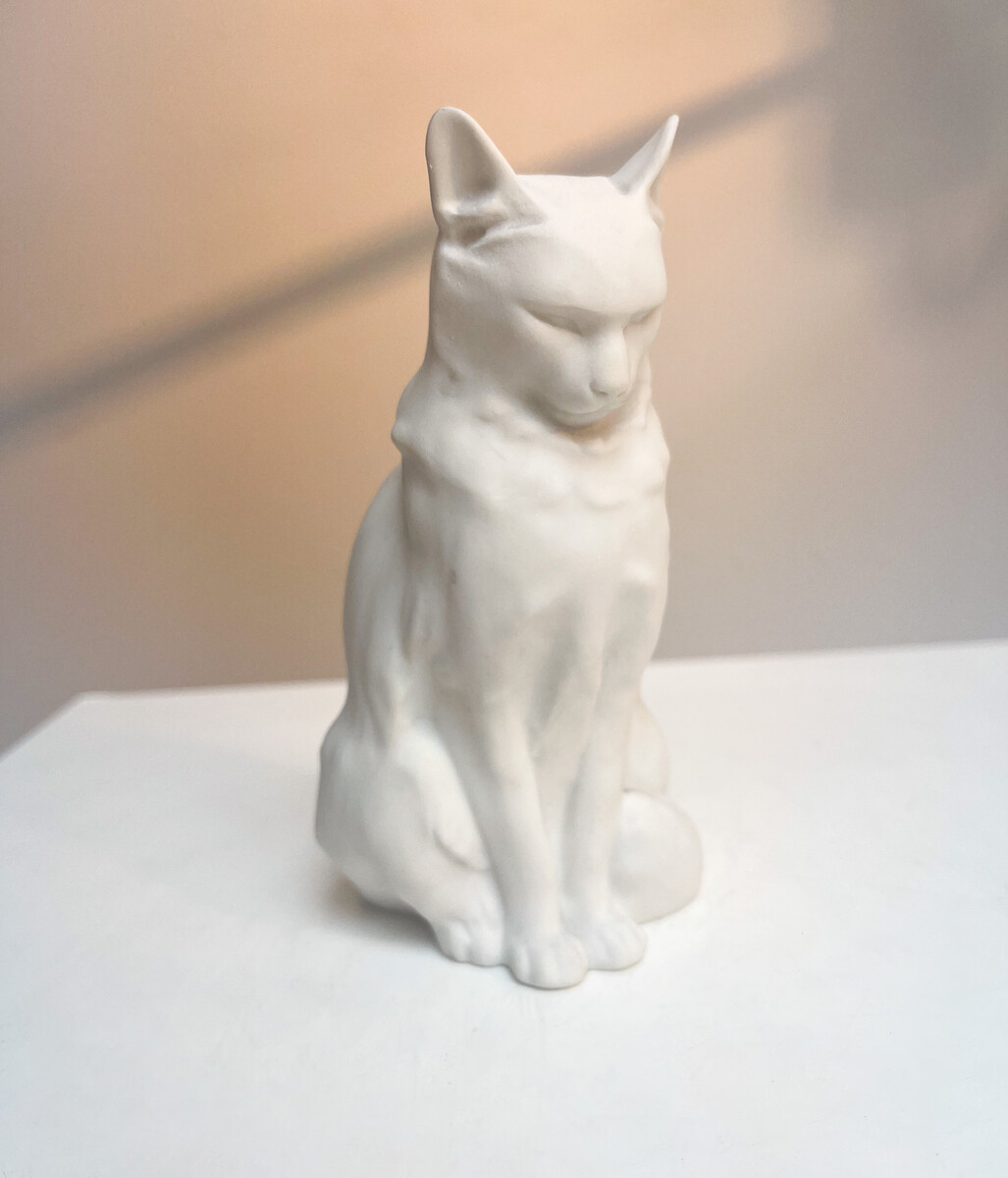 Bisquit Porcelain Sculpture 