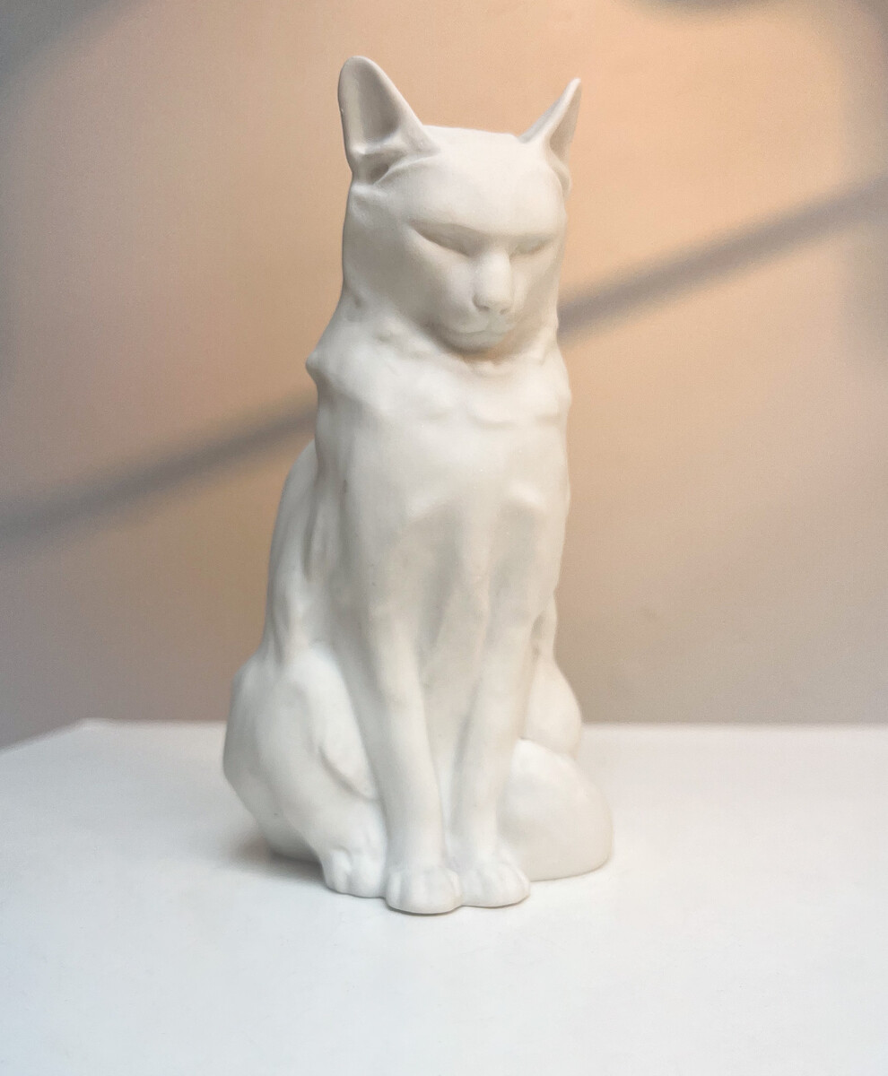Bisquit Porcelain Sculpture 