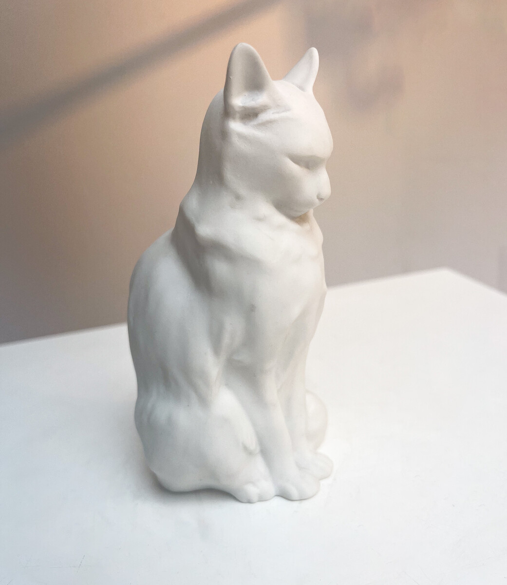 Bisquit Porcelain Sculpture 