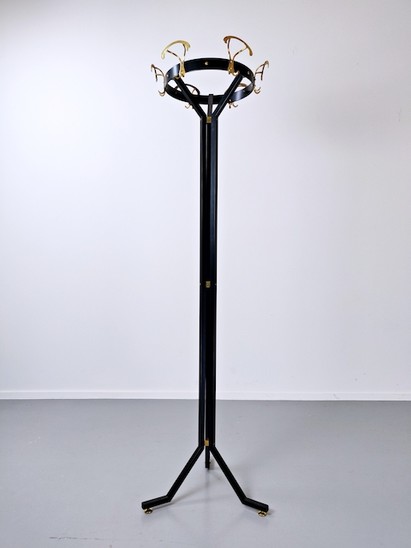 Black Italian Coat Rack
