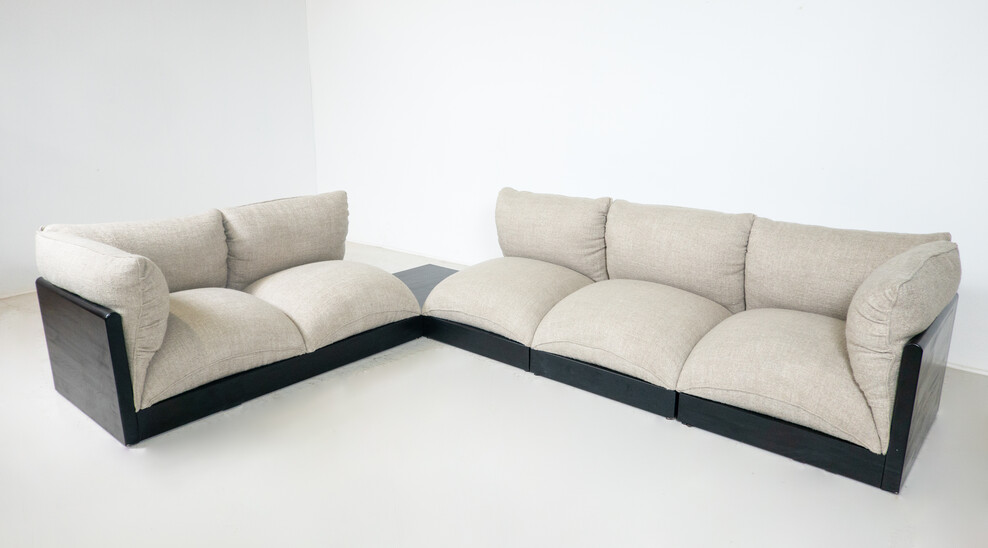 Blob Modular Sofa by Carlo Bartoli, Italy, 1970s - New Upholstery