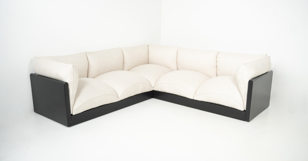 Blob Modular Sofa by Carlo Bartoli, Italy, 1970s - New Upholstery