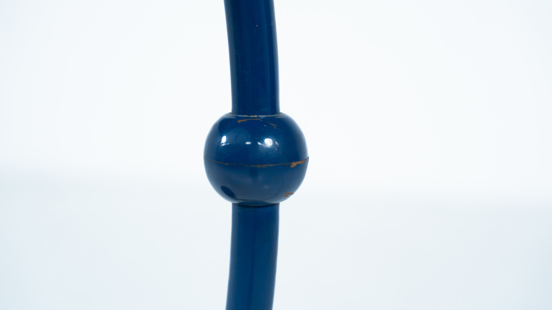 Blue Floorlamp Serpente by Elio Martinelli for Martinelli Luce, 1960s