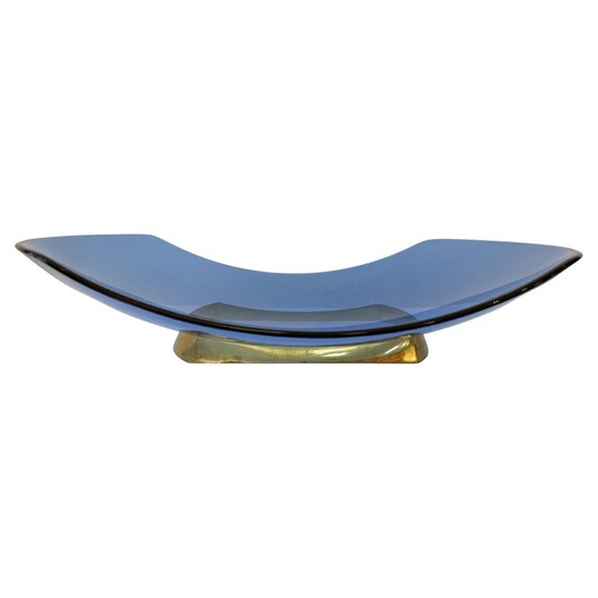 Blue Fruit Bowl