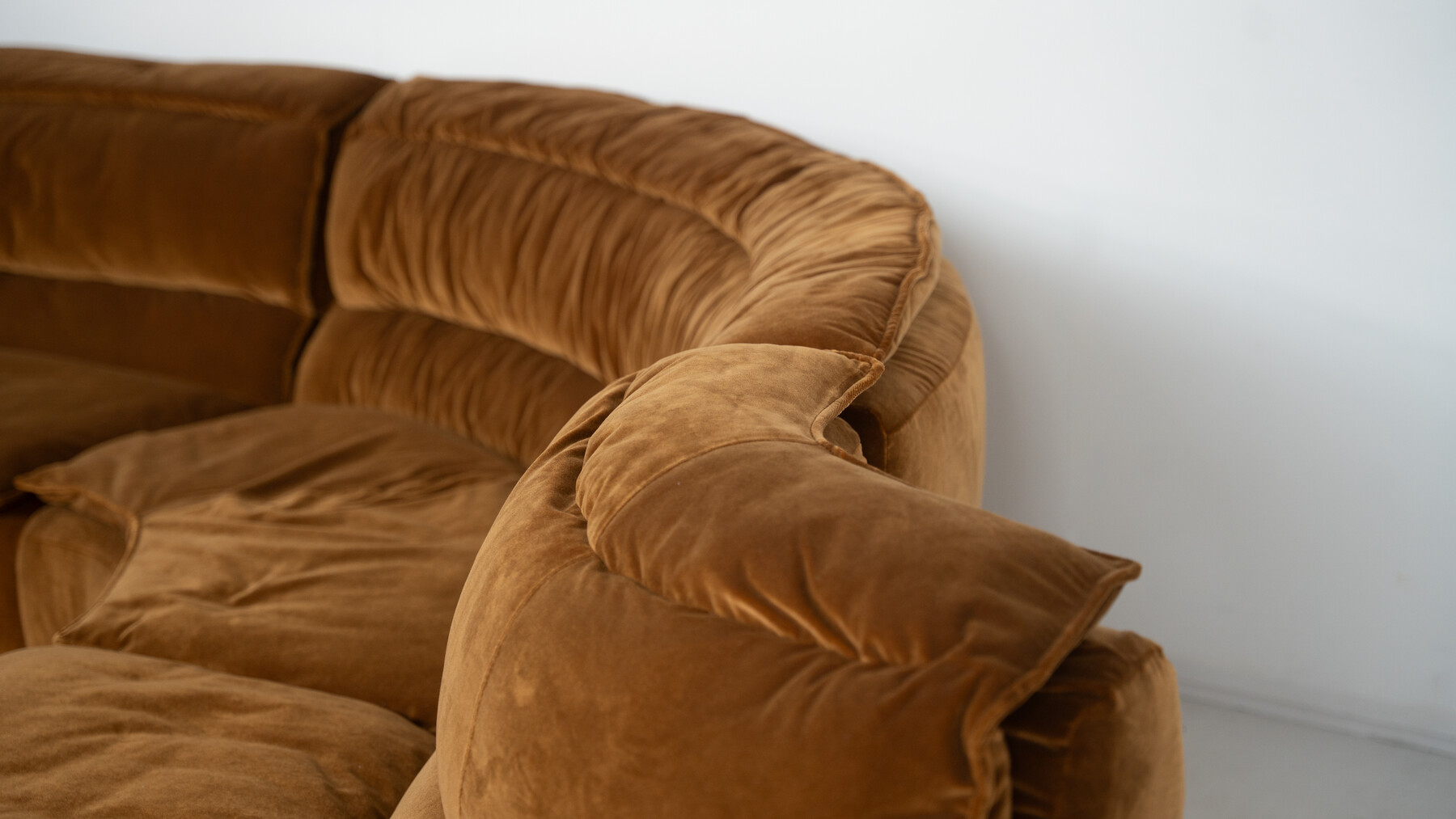 Bogo Modular Sofa by Carlo Bartoli for Rossi di Albizzate, 1970s - New Upholstery
