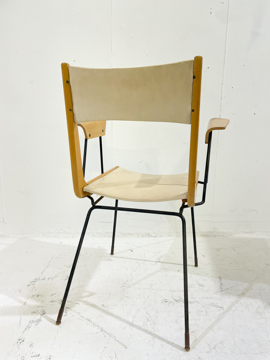 Boomerang Chair by Carlo de Carli, Italy, 1950s