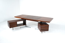 Boomerang T96 Desk by Osvaldo Borsani for Tecno, Italy, 1960s