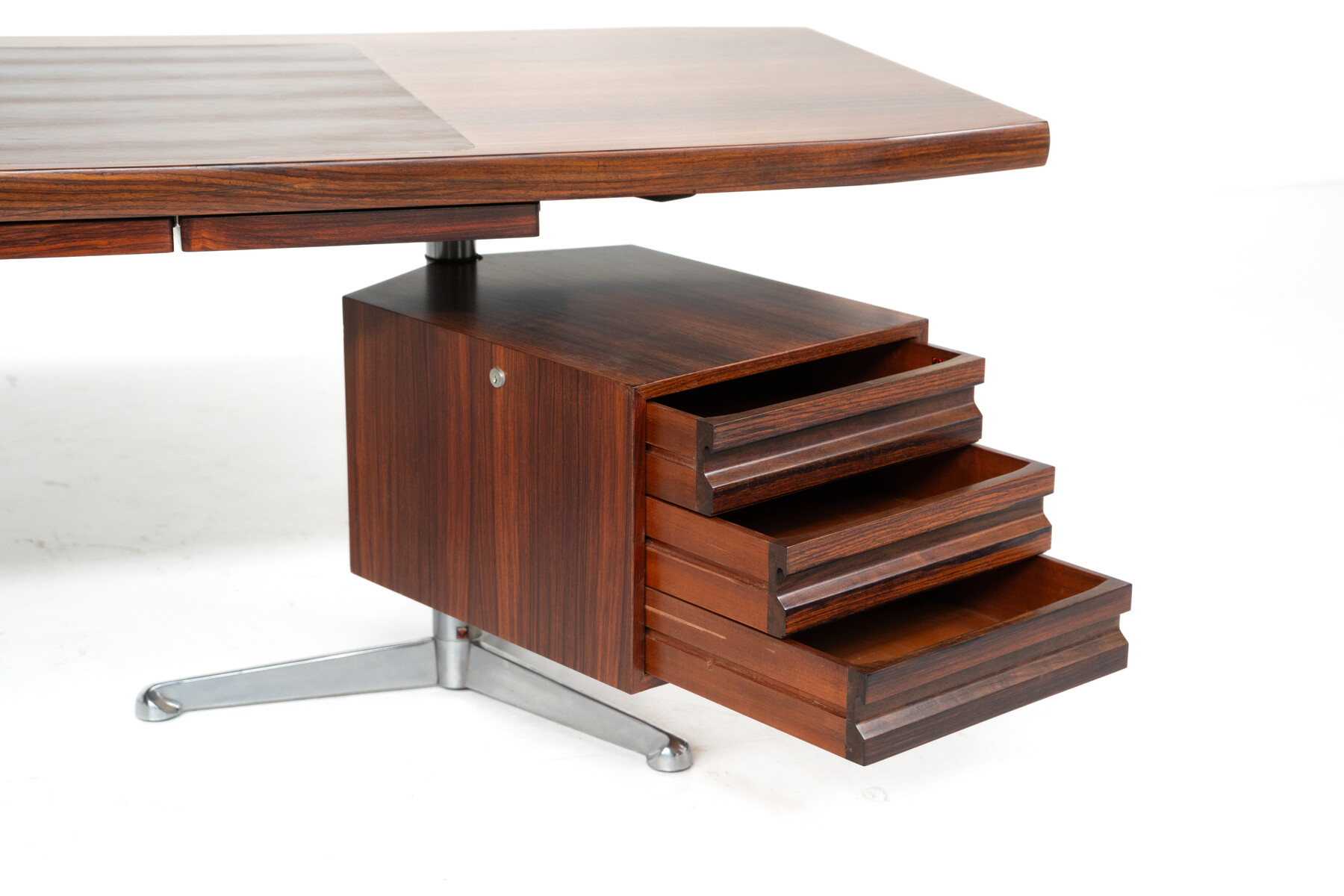 Boomerang T96 Desk by Osvaldo Borsani for Tecno, Italy, 1960s