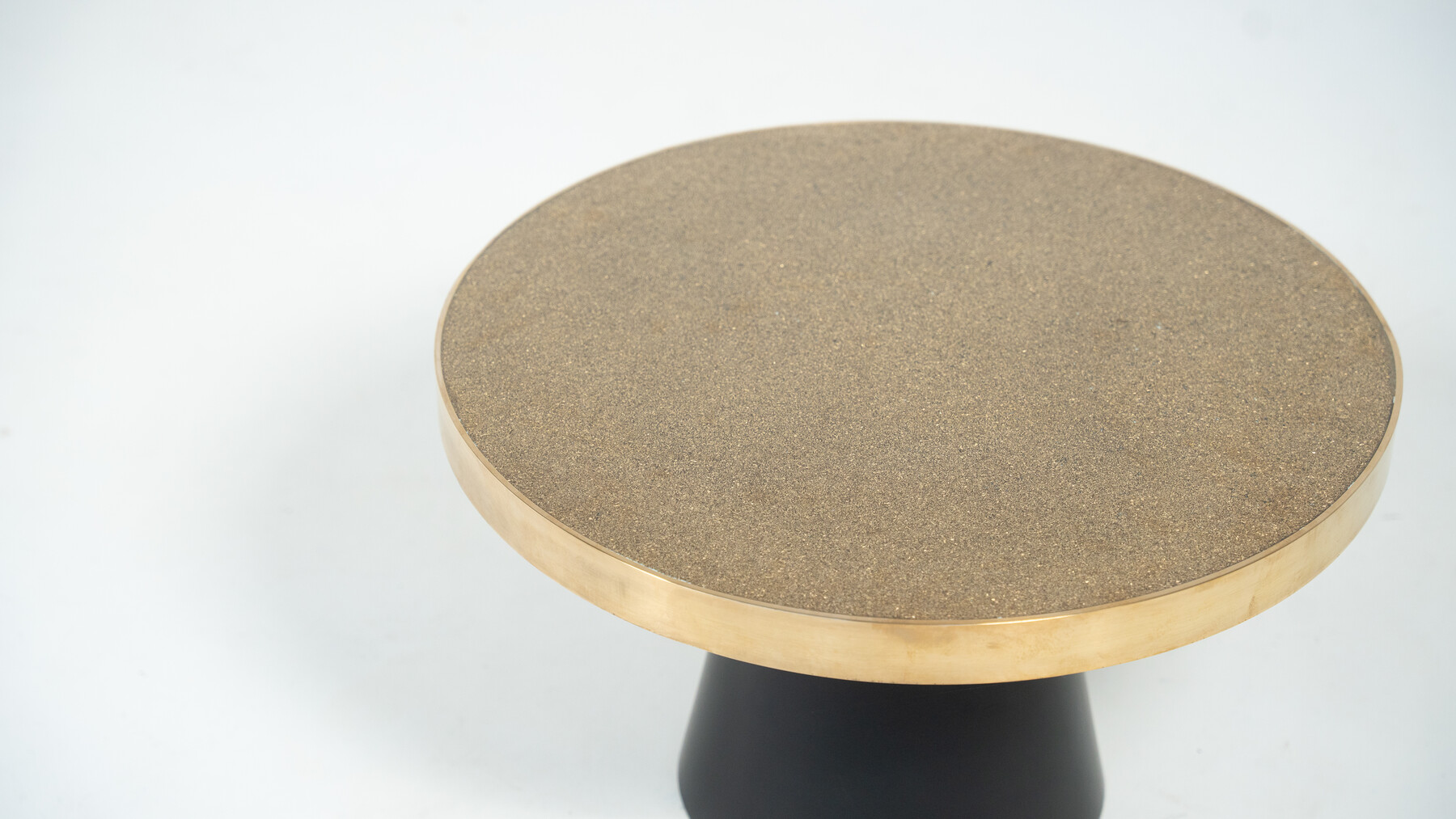 Brass Side Table, Belgium, 1980s 