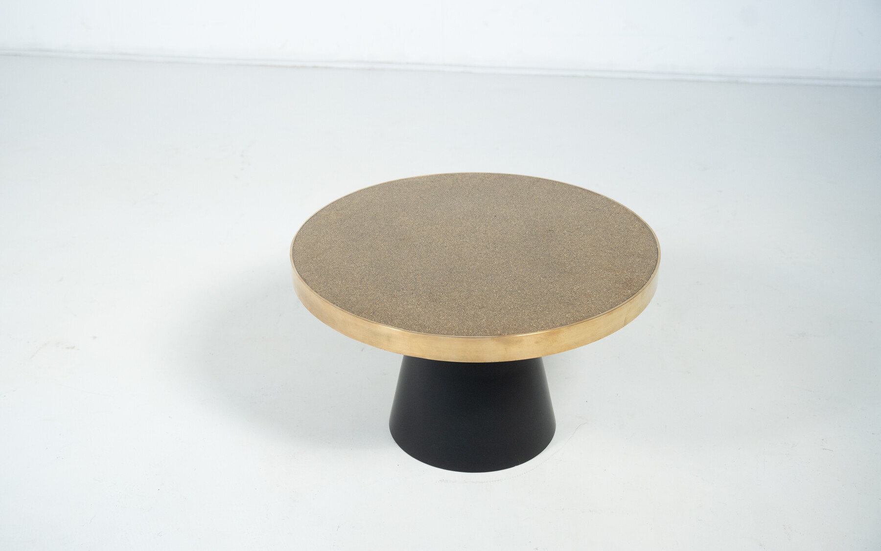 Brass Side Table, Belgium, 1980s 