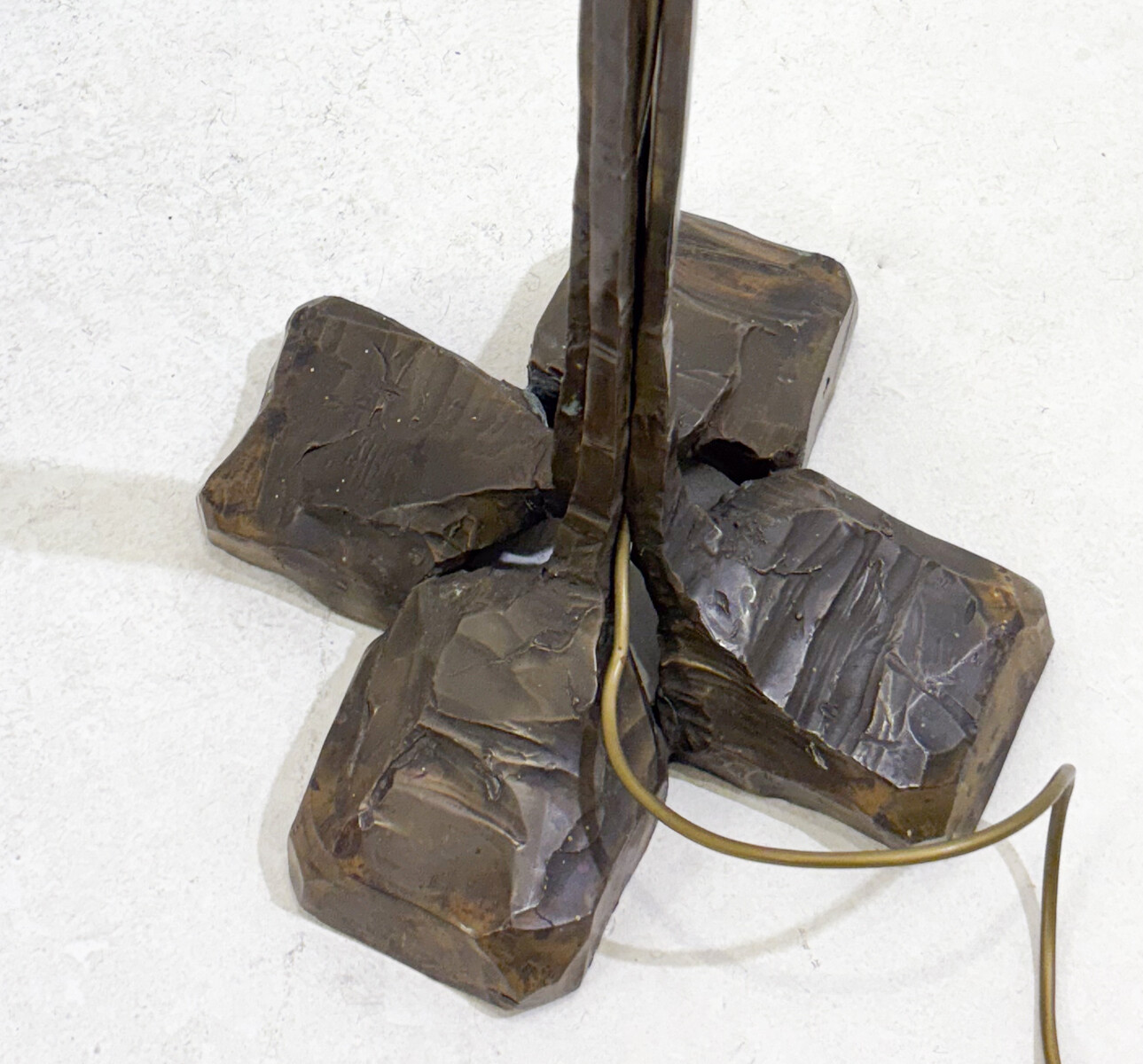 Bronze Floor Lamp, 1970s