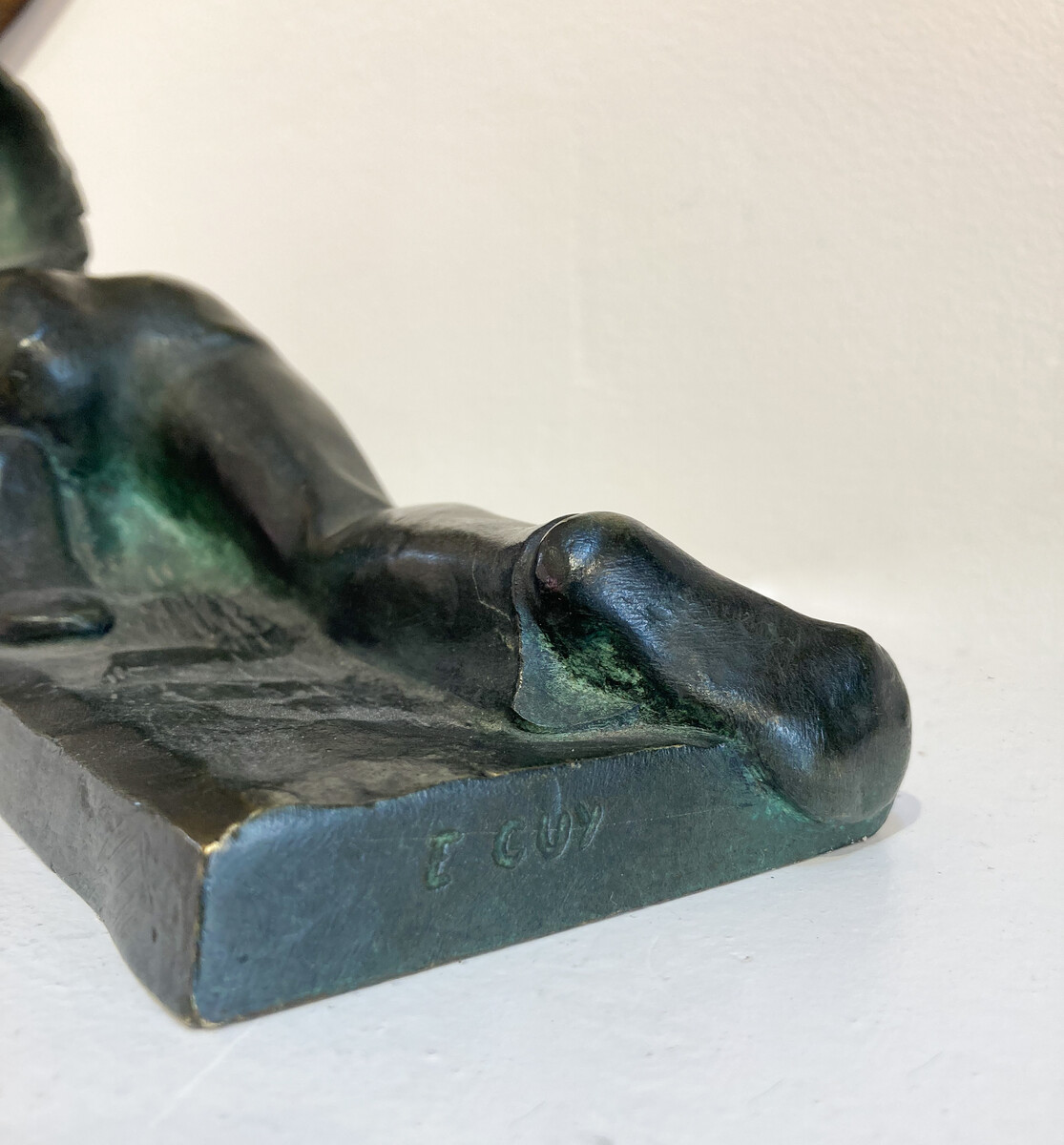 Bronze Sculpture signed E.Guy, France 