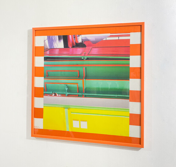 Carré 90 Photo-Souvenir au Carré, Daniel Buren, Hermès - Unique Piece