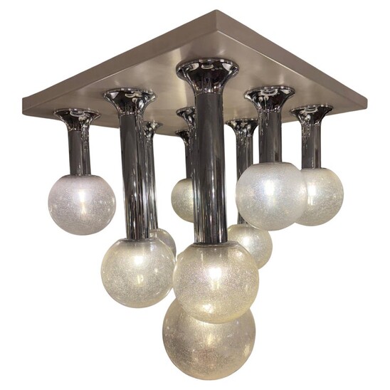 Ceiling Light, Goffredo Reggiani Style, 1970s