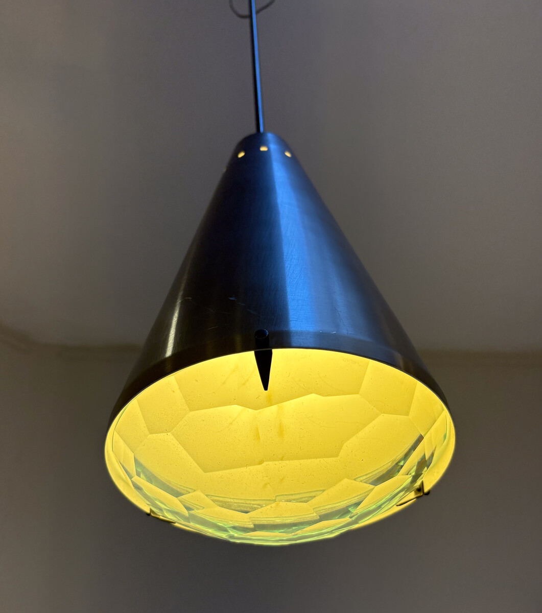 Ceiling Light Mod.1995 by Max Ingrand for Fontana Arte, 1960s