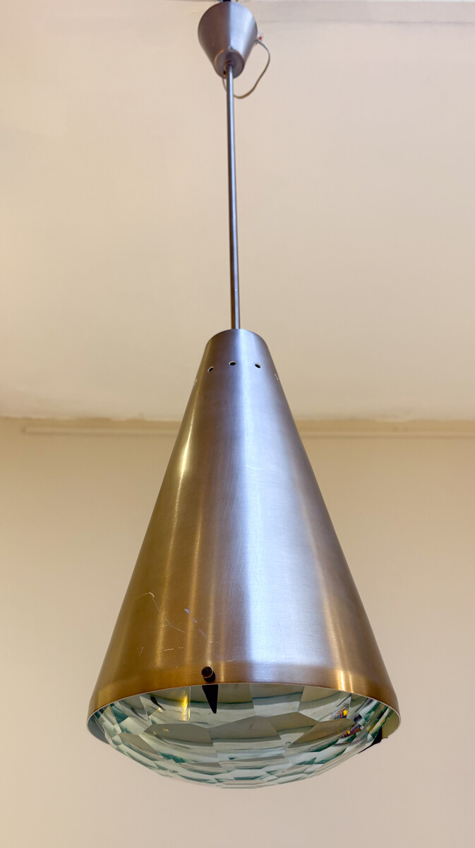 Ceiling Light Mod.1995 by Max Ingrand for Fontana Arte, 1960s